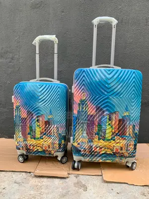 Swiss Polo 2-Piece Plastic Luggage Set