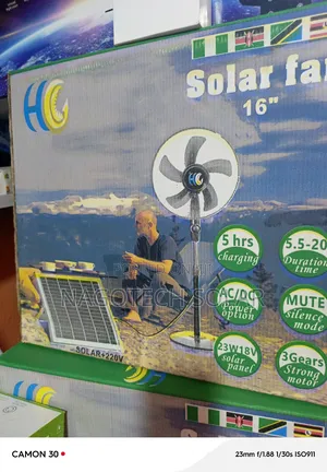 Solar Fan for U
