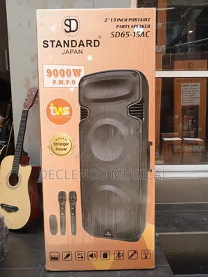 15" Inches Portable Party Speaker (Pa System)
