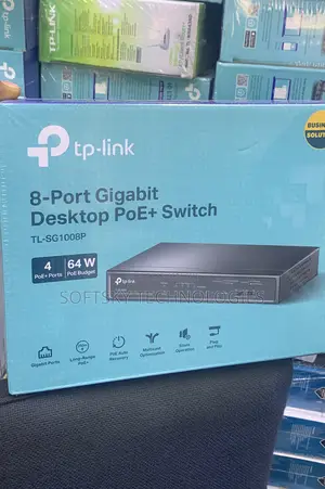 Tp-Link 8-Port Gigabit Desktop Poe Switch