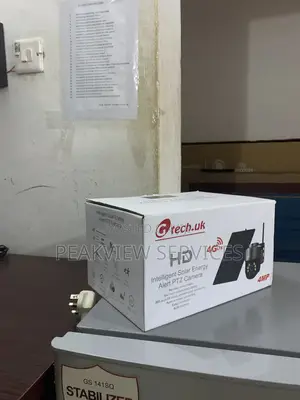 Hd 360° PTZ Solar Camera (S25-4g) With Night Vision