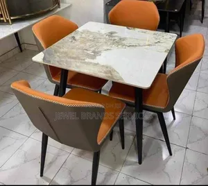 Contemporary 4 Seater Dining Table