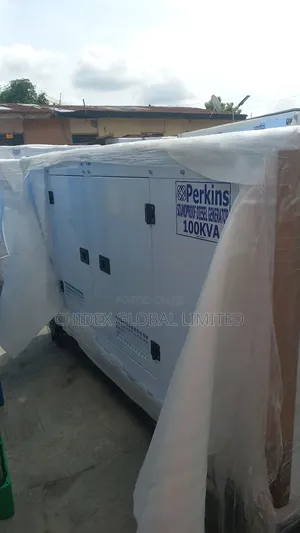 100kva Perkins Soundproof Diesel Generator 100% Copper Coil
