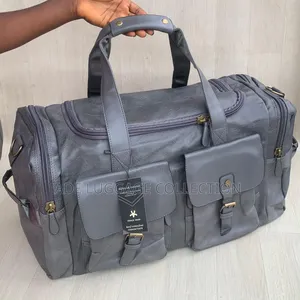 Luxury Duffle Leather Bag
