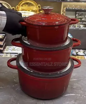 S. Jade Pure Cast Iron Pots Set