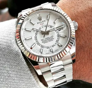 Rolex Sky Dweller White Dial Swiss Watch
