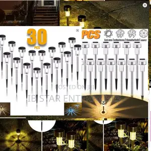 30pcs High-Performance Solar Lights for Every Garden Lawn