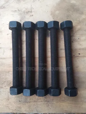 3/4 X 200 Stud Bolt and Nut Black
