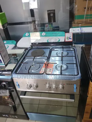 Maxi 3+1(Electric Burner), 60*60cm, Inox Color.