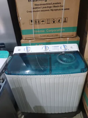 8kg Snowsea Twin Top, Wash and Spin Washing Machine.