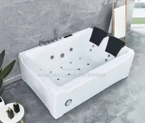 2-person Jacuzzi Bathtubs With 16 Jets – White