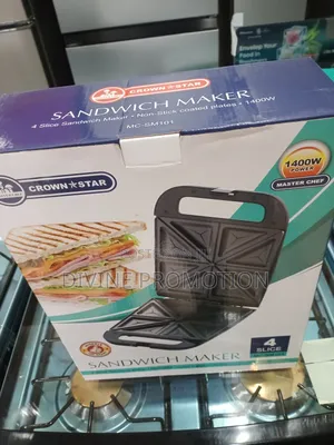 Master Chef 4 Face Sandwich Maker