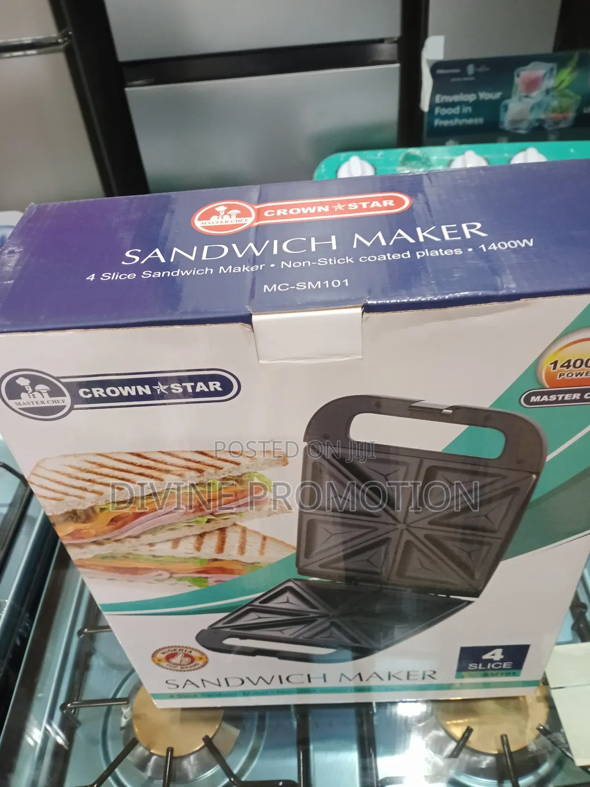 Master Chef 4 Face Sandwich Maker