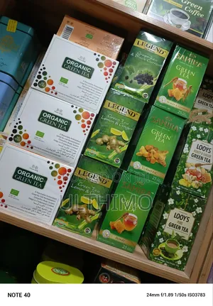 Legend and Samira Tea Herbs Green Tea Lemon and Ginger