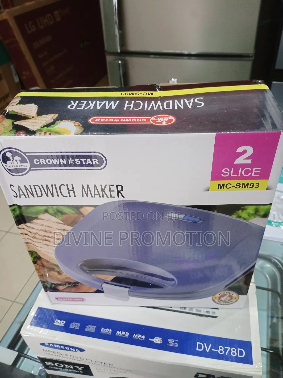 2 Face Master Chef Sandwich Maker
