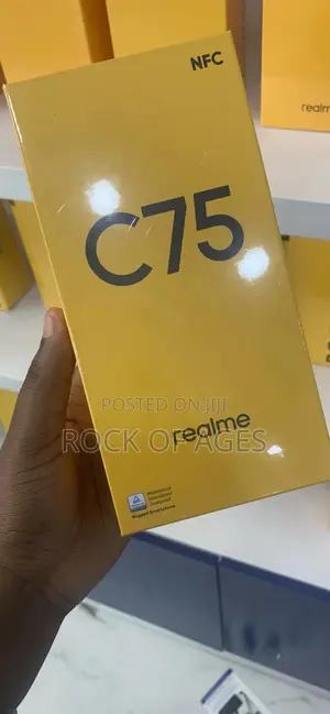 New Realme C75 128 GB Black