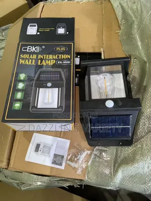 Waterproof Solar Induction Wall Lamp With Motion Sensor for Security