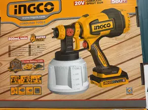 Ingco Recharge and Spray Cordless Spray Gun 20v