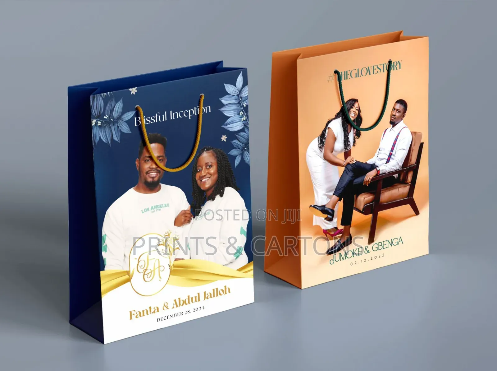 Wedding Souvenir Bag Printing