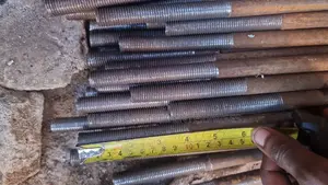12mm,16mm,20mm X3ft Foundation Bolts Hot Deep Galvanize