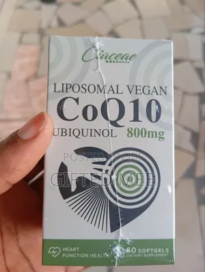 Maximum Absorption Coq10 Ubiquinol 800mg, 60 Softgels.