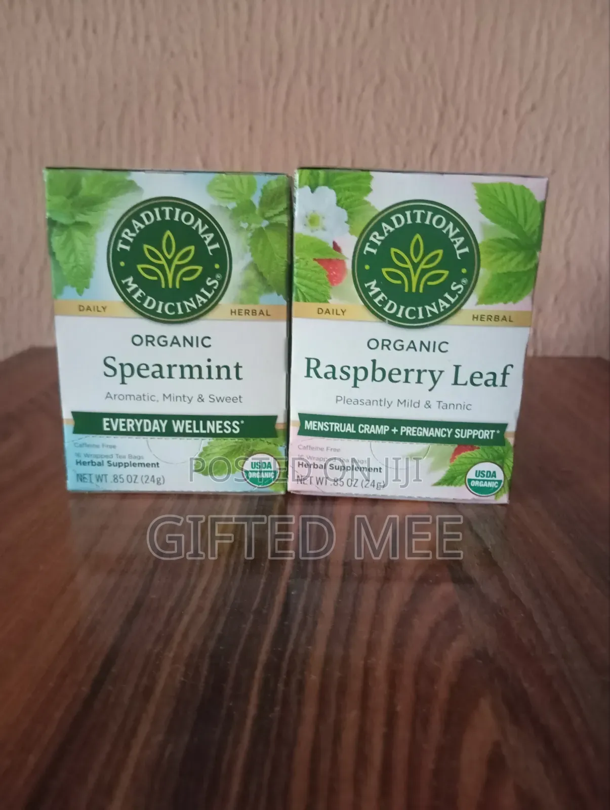 Spearmint and Raspberry Leaf