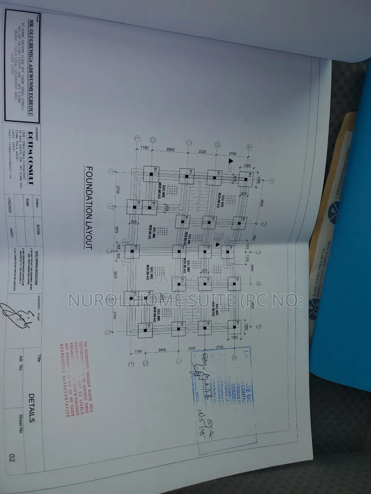 Approval Architecture/Structural Drawing And Processing