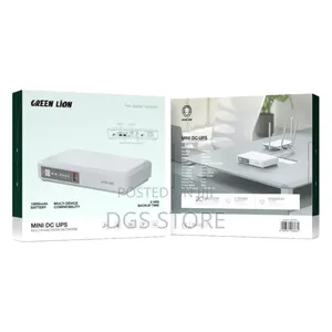 Green Lion Mini Dc Ups 10,000mah Multifunction Network