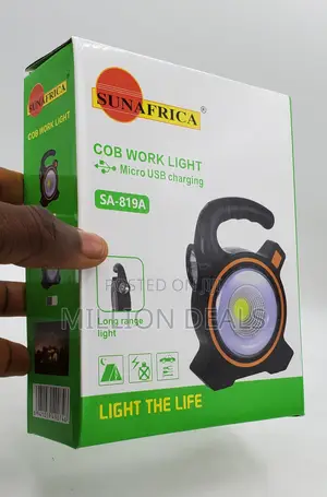 Cob Work Portable Rechargeable Lamp