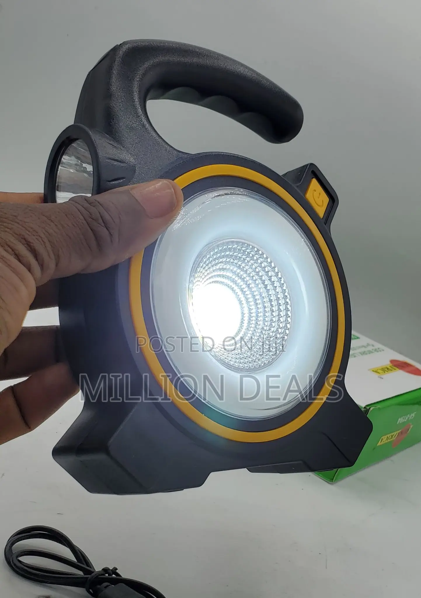 Cob Work Portable Rechargeable Lamp