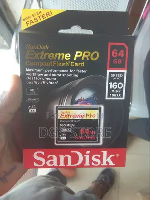 Sandisk Extreme Pro Compactflash Card 64GB