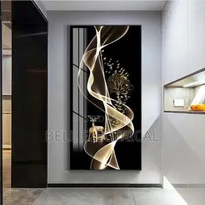 Atmospheric Mural Led Light Painting ﻿70cm by 140cm