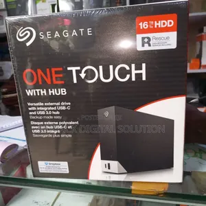 Seagate One Touch Hub, 16 Tb External Hard Drive Desktop HDD