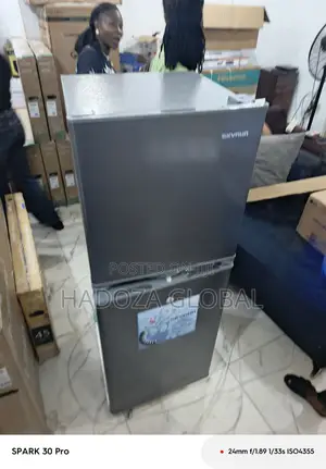 Skyrun Upright Fridge With Freezer - Two Doors - 195 L