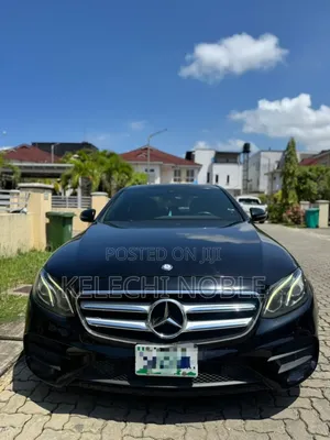 Mercedes-Benz E300 Base RWD Sedan (2.0L 4cyl 9A) 2017 Black