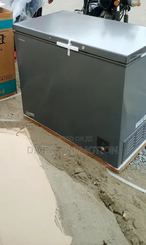 250 Liters Hisense Chest Freezer With Double Baskets.