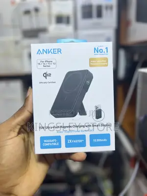 Anker Maggo Power Bank, Qi2 Certified 15w Ultra-fast Magsafe