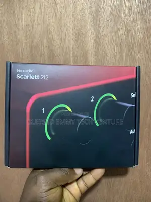 Focusrite Scarlett 2i2 4th Gen Usb Audio Interface