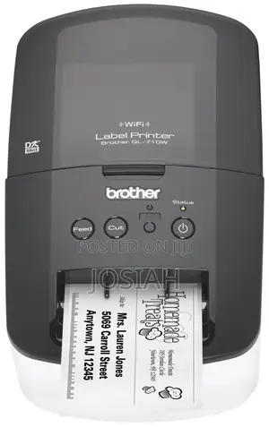 Brother Label Printer With Wireless Networking (Ql710w)