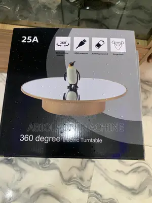 360° Electric Display Turntable – Model 25a