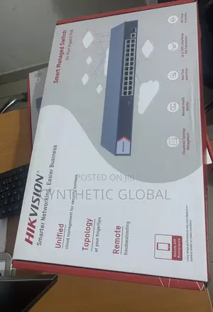 Hikvision Ethernet 24port Switch Model: Ds-31526p-Ei/M