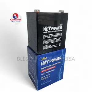 Net Power 12v 5ah/20hr Rechargeable Fan Replacement Battery