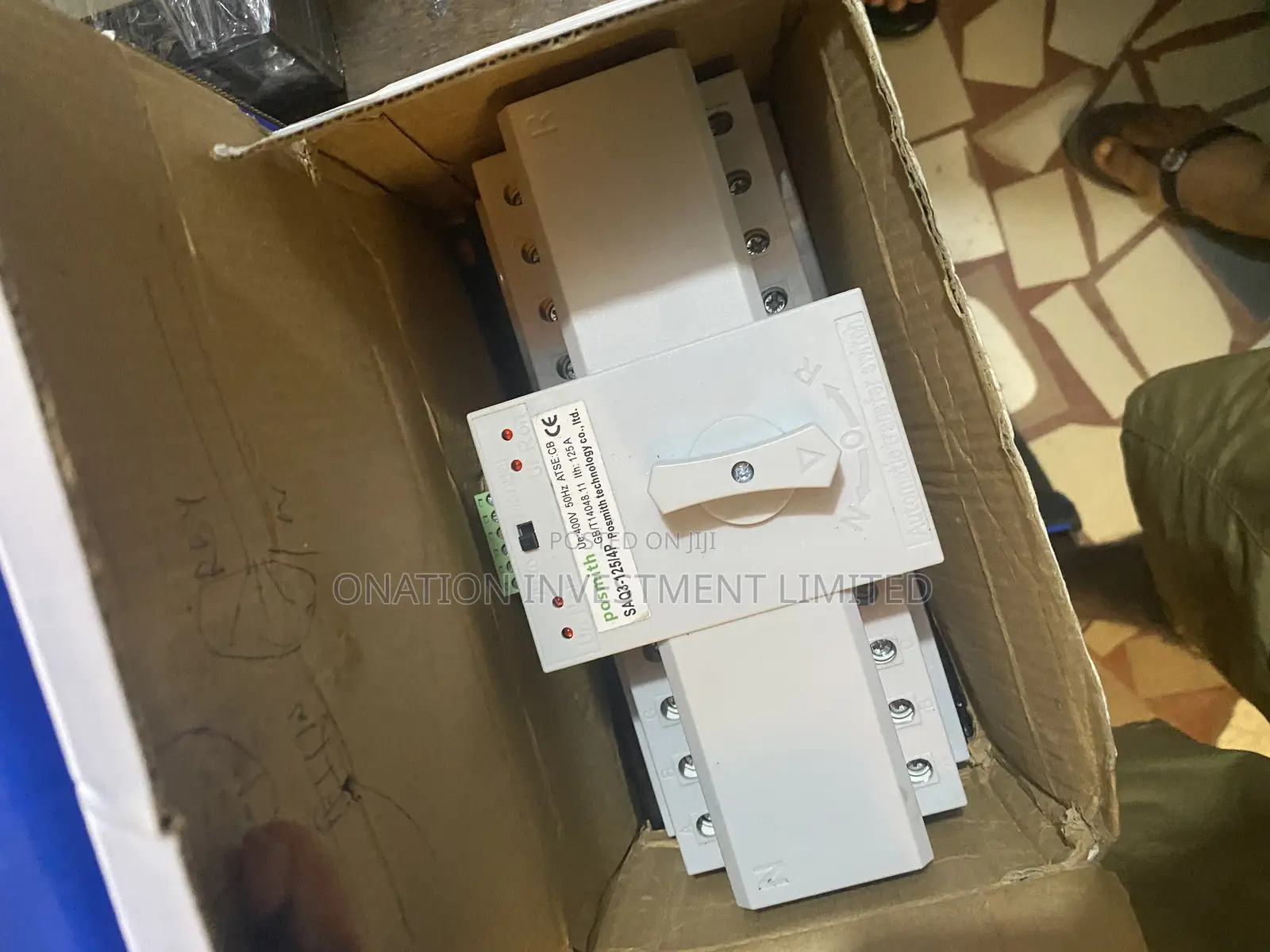 125a 4p Automatic Changeover Switch Posmith