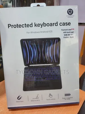 Samsung Tab A9+ Keyboard Case With Trackpad and S Pen Slot