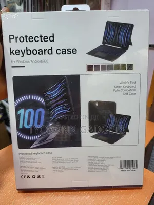 Samsung Tab A9+ Keyboard Case With Trackpad and S Pen Slot