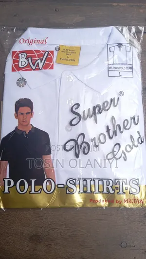 Quality Bw Plain Colar Neck Polo