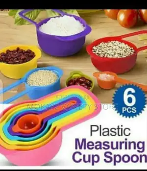 6pcs Plastic Measuring Cup/Spoon Set /Souvenir/Gift Item /