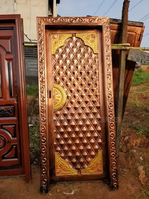 An Exotic Design Single Panel Door