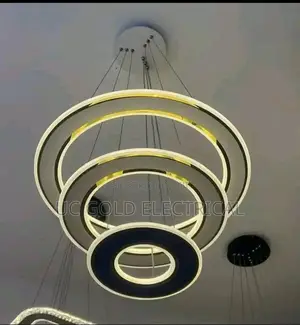 New Line Led Chandelier Modern Hotel Hall Pendant Light