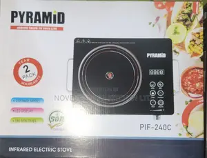 Pyramid Single Burner Infrared Cooktop